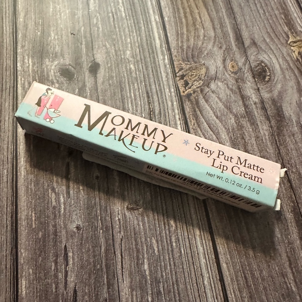 Mommy Makeup Stay Put Lip Cream Rosy Nude - Ginger‎